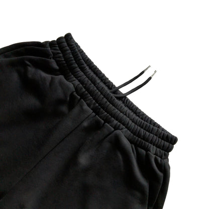 England Crest Tracksuit Shorts (Black)