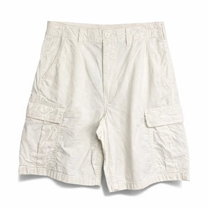 Ental Cargo Shorts (White)