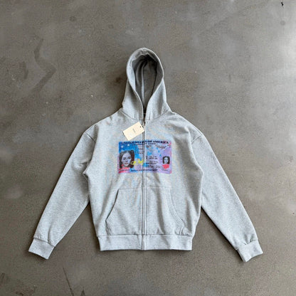 DP US Passport Zipper (Black)