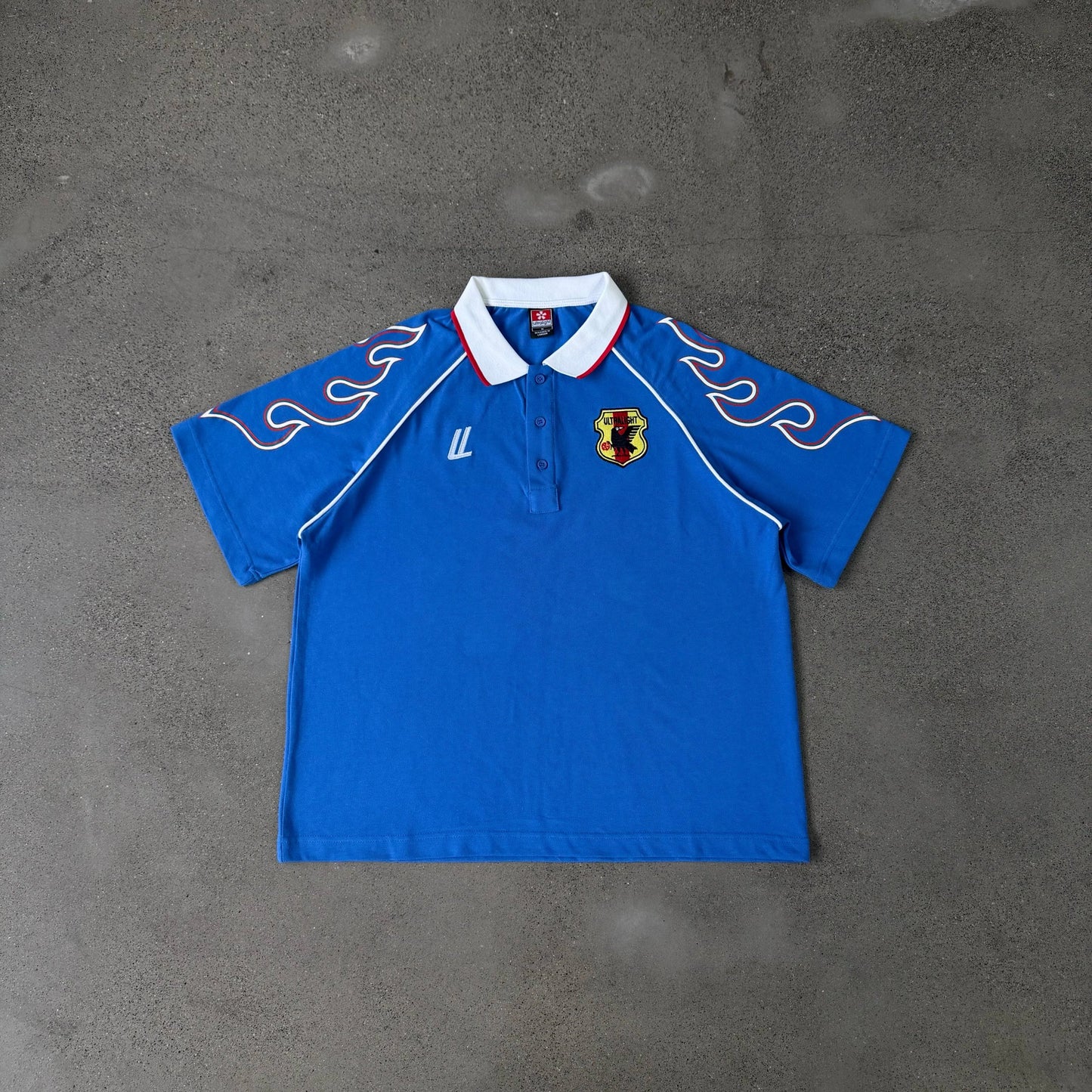 TL - World Cup polo short-sleeve shirt (Blue)