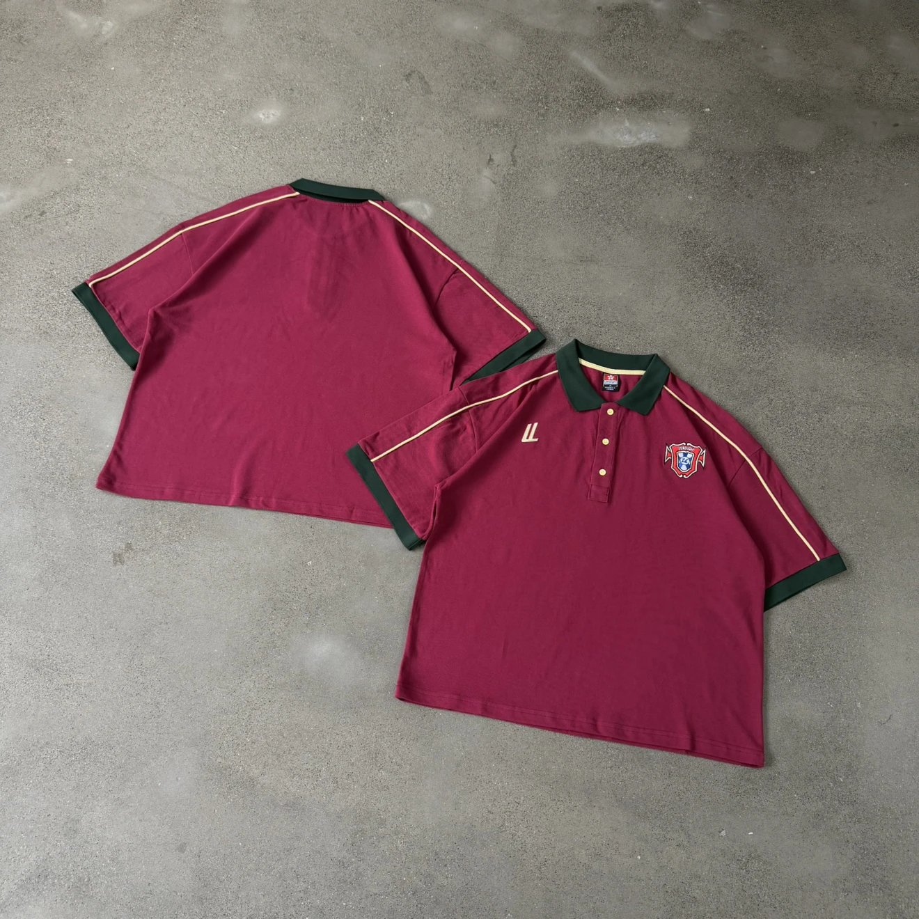 TL - World Cup polo short-sleeve shirt (Red)