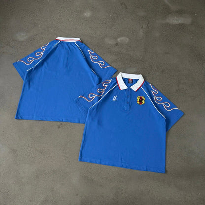 TL - World Cup polo short-sleeve shirt (Red)